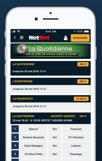 application netbet mobile android iphone